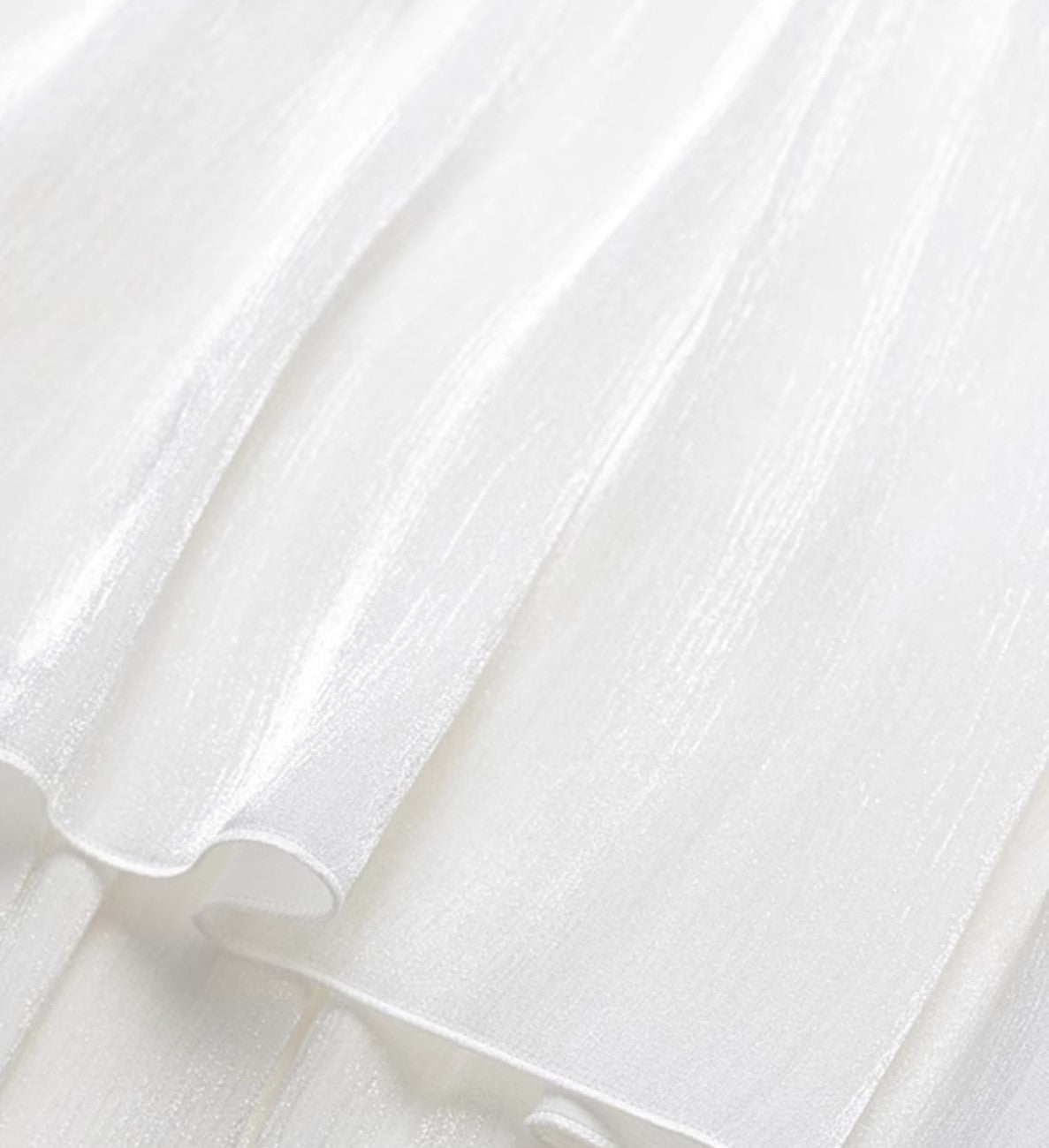 YES BY YESIR | Ye Qians Layered Whisper Mille-Feuille Streamer Gauze Dress -LORELLA.