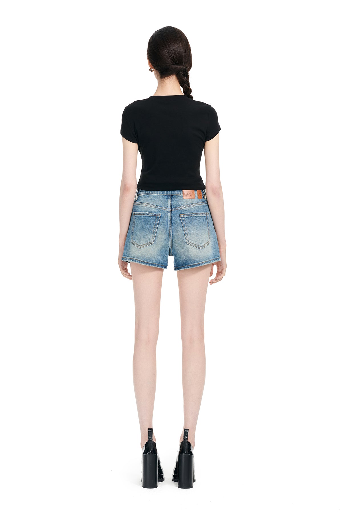 YES BY YESIR | Ye Qians Deconstructed High-Elastic T-Shirt - MARISSA