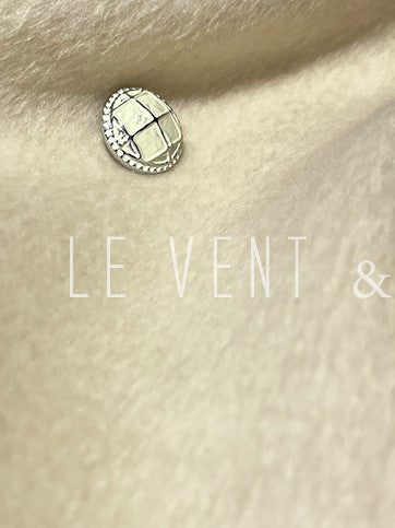 LE VENT&TES AILES Classic double-faced yak wool long winter coat-VIN.