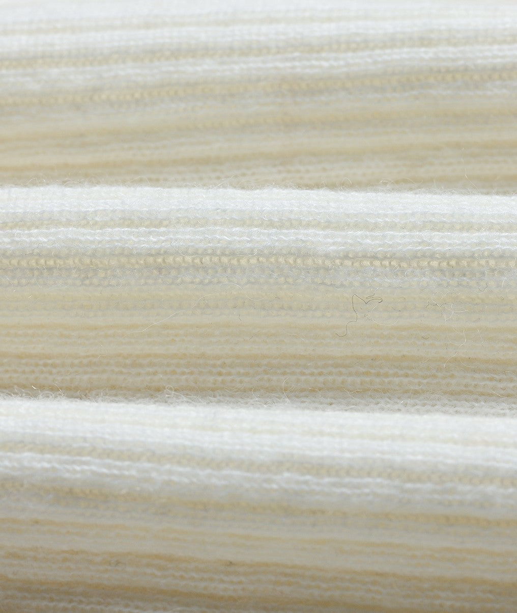 YES BY YESIR crocheted one-line collar knitted pullover - PLEASURE.