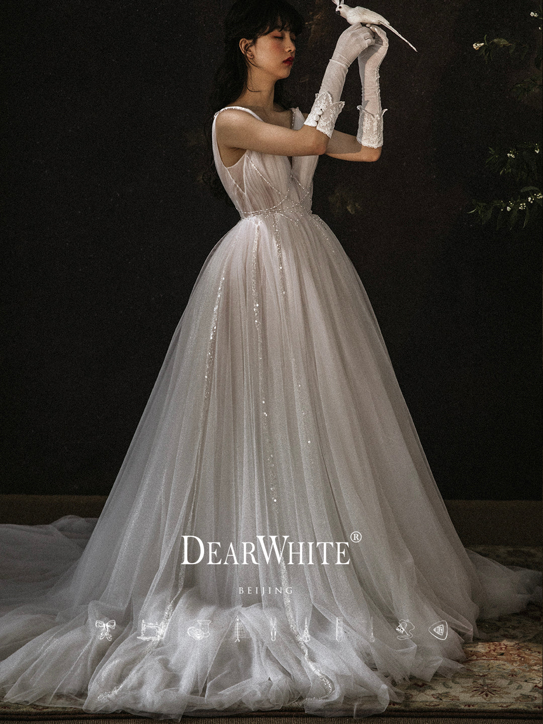 Early Spring 2023 original new super fairy forest wedding dress bride GOOD GIRL REBEL Early Spring 2023 original new super fairy forest wedding dress bride GOOD GIRL REBEL