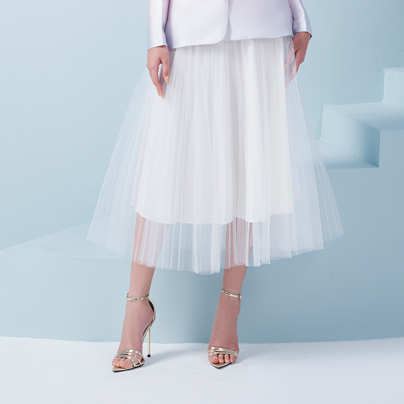 Early Spring 2023 new one-shoulder lapel elegant suit set- Poliana