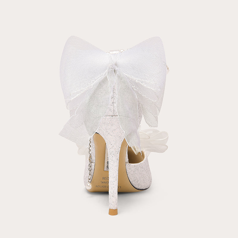 Lily Early 2023 Spring Fairy High Heels Wedding Shoes- Nick