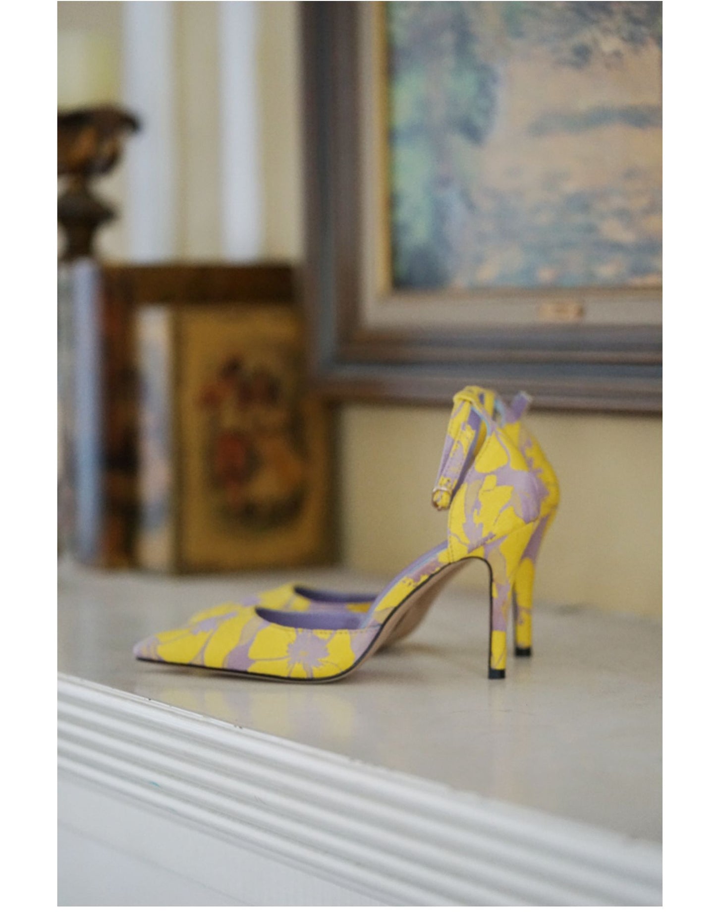 B-FEI original design niche color matching summer new sandals high heels- Gola