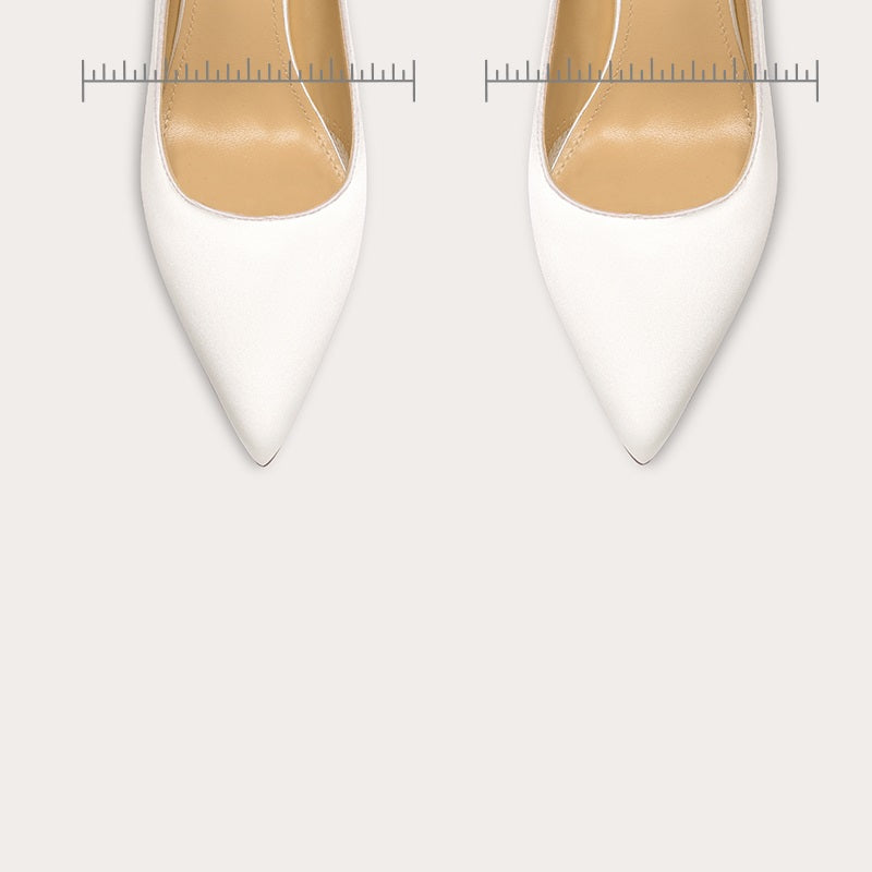 Wedding dress white high heels wedding shoes high-end- Litra