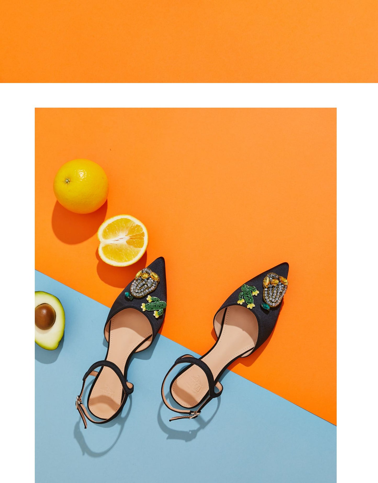 B-FEI original design sweet fruit insects cute sandals single shoes leather- Beatriz