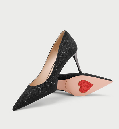 PJJUU exquisite black high heels - IDEAL.