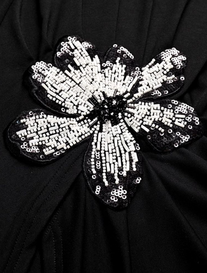 YES BY YESIR | Hollow Embroidered long short Dress and top set -ELIORA.