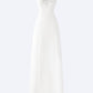 Sleeveless Bodycon Full Dress With Stone Embellishment