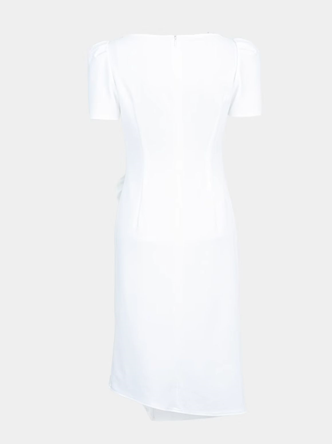 YES BY YESIR | Swaying Floral Pleated Short Sleeves Dress - FLORIANA.