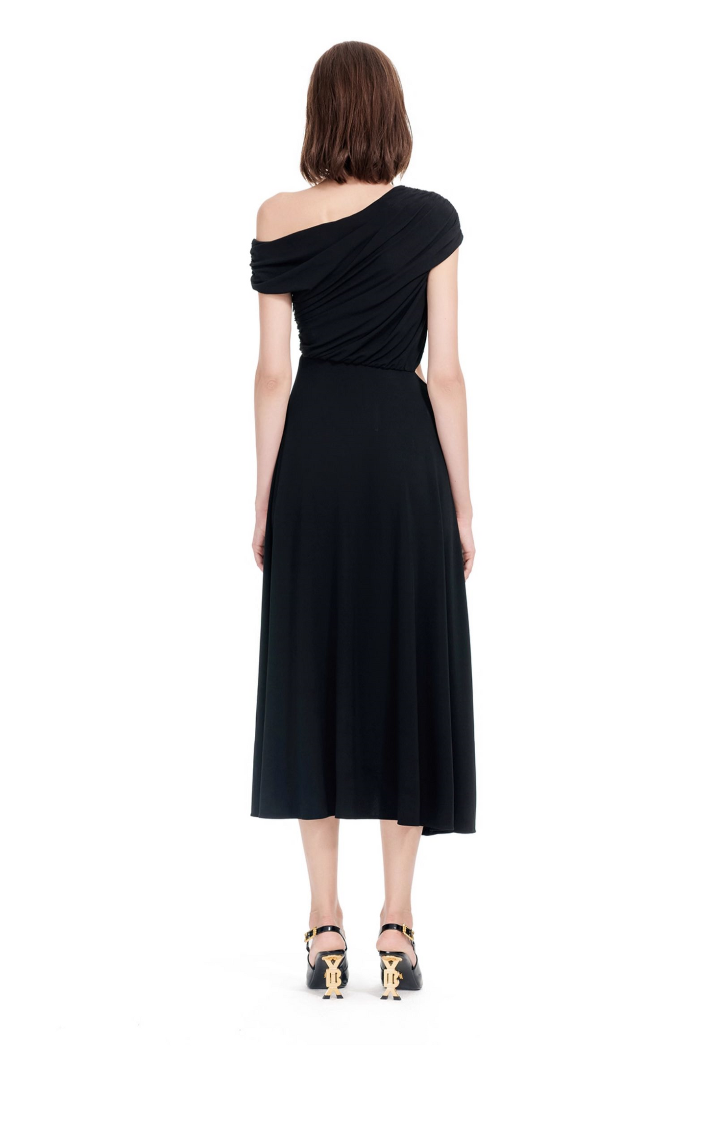 YES BY YESIR | Hollow Embroidered long short Dress and top set -ELIORA.