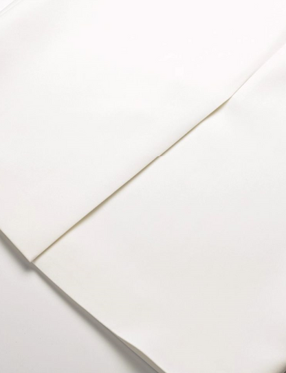 YES BY YESIR | Deconstructed Midi Dress with Fluttering Collar-ALINORA.