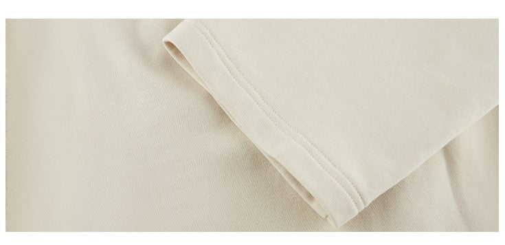 Autumn Winter luxury hoodie pinched pleated waist sweatshirt - kIC