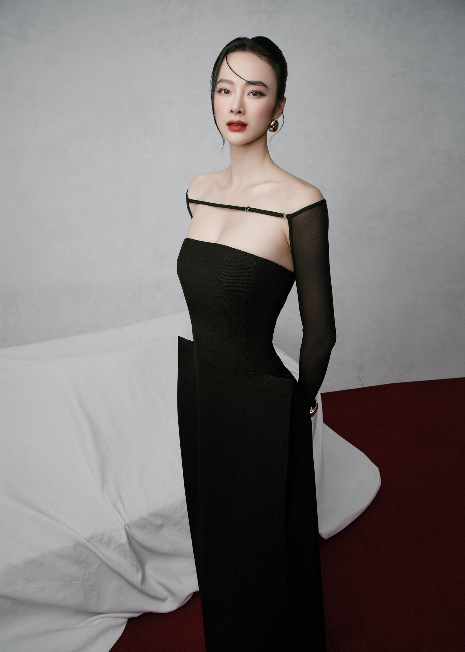 pencil cocktail dress Elegant Luxury strapless audrey hepburn evening sleeve: 1/2 sleeves Wedding Attire Macy's Evening short white dress long Color:HUNTER-3
