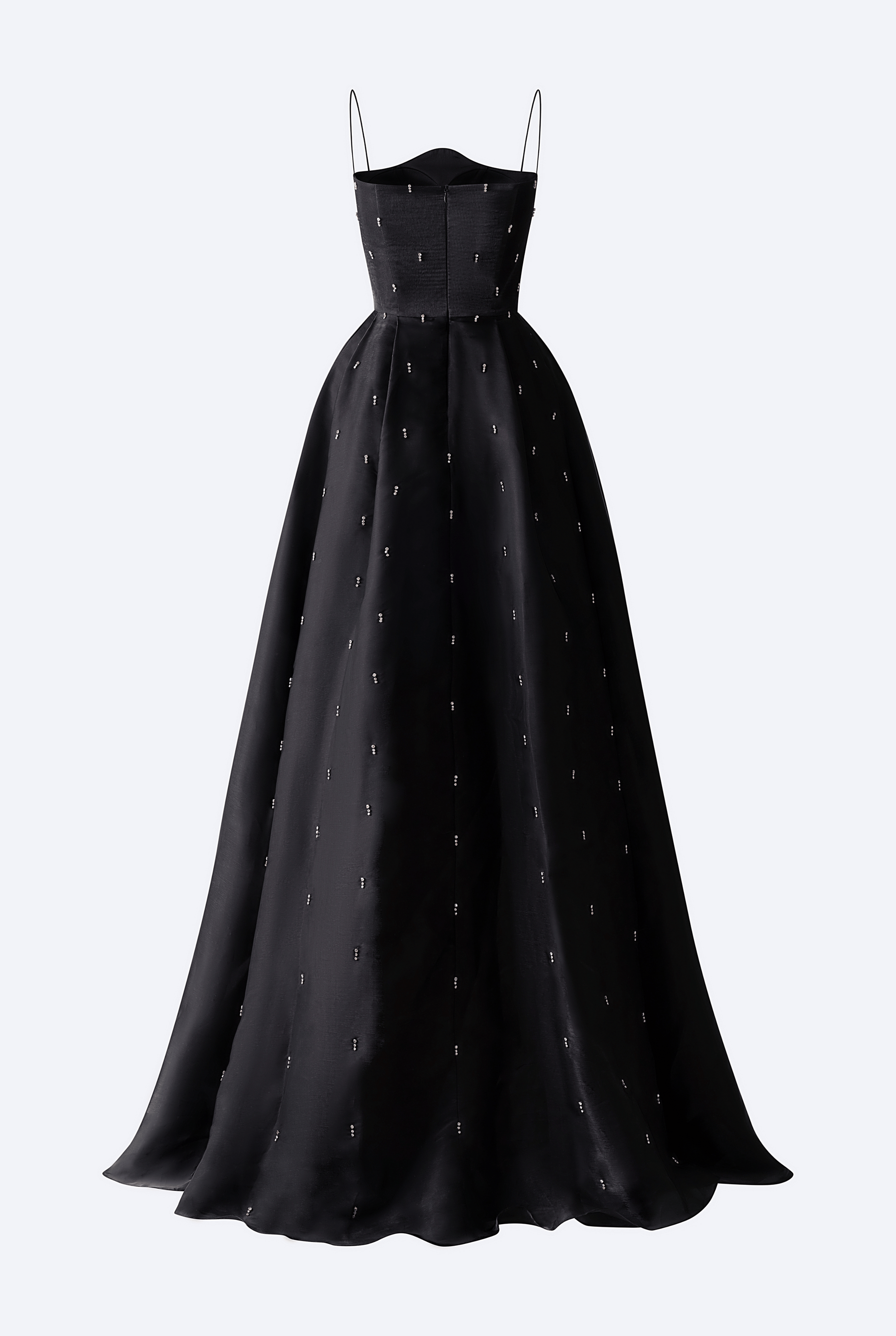 Strapless Full Dress With Embroidery Pattern GOOD GIRL REBEL Strapless Full Dress With Embroidery Pattern GOOD GIRL REBEL