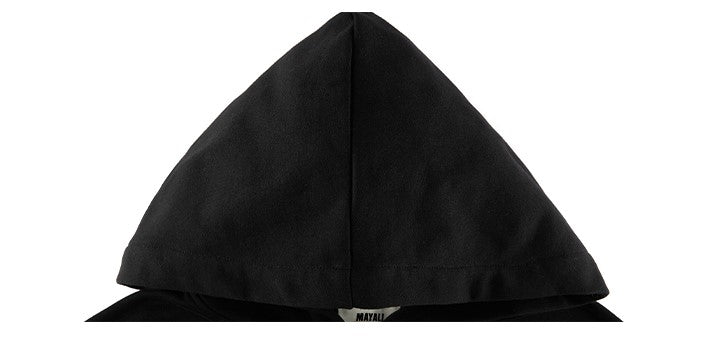 Autumn Winter luxury hoodie pinched pleated waist sweatshirt - kIC