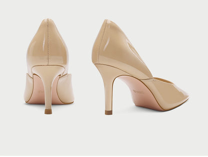 PJJUU nude pointed toe high heels - BIT.