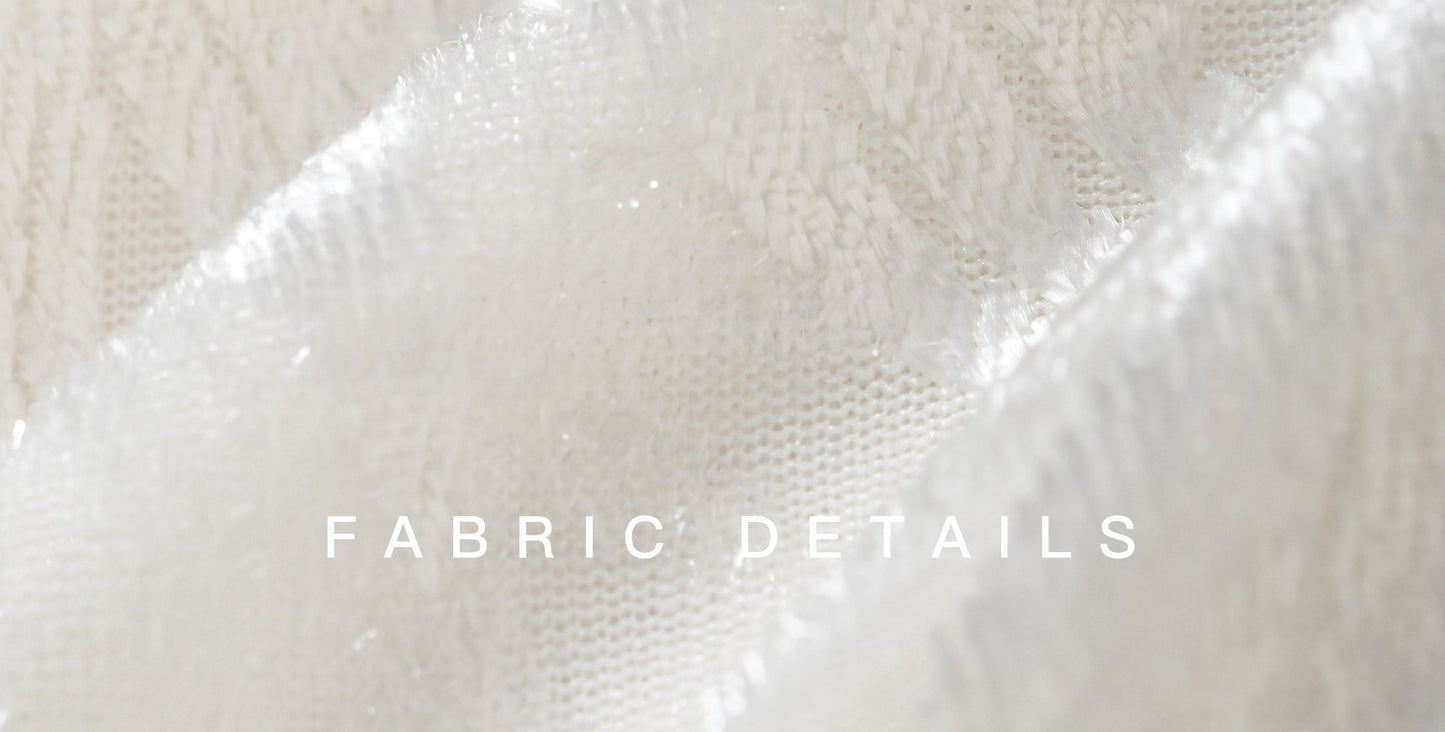 WANGXO | Bright Silk Stretch Knit Jacquard V-Neck Tie Waist Dress-KIRA.