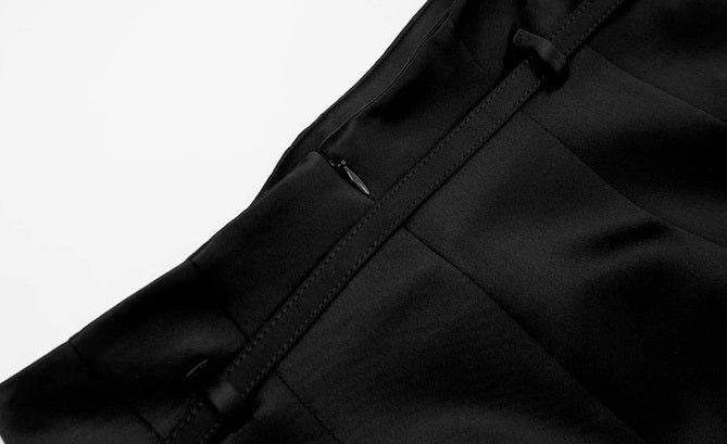 ZHUCHONGYUN  embroidered lace-up waist mermaid skirt--AEITSU.