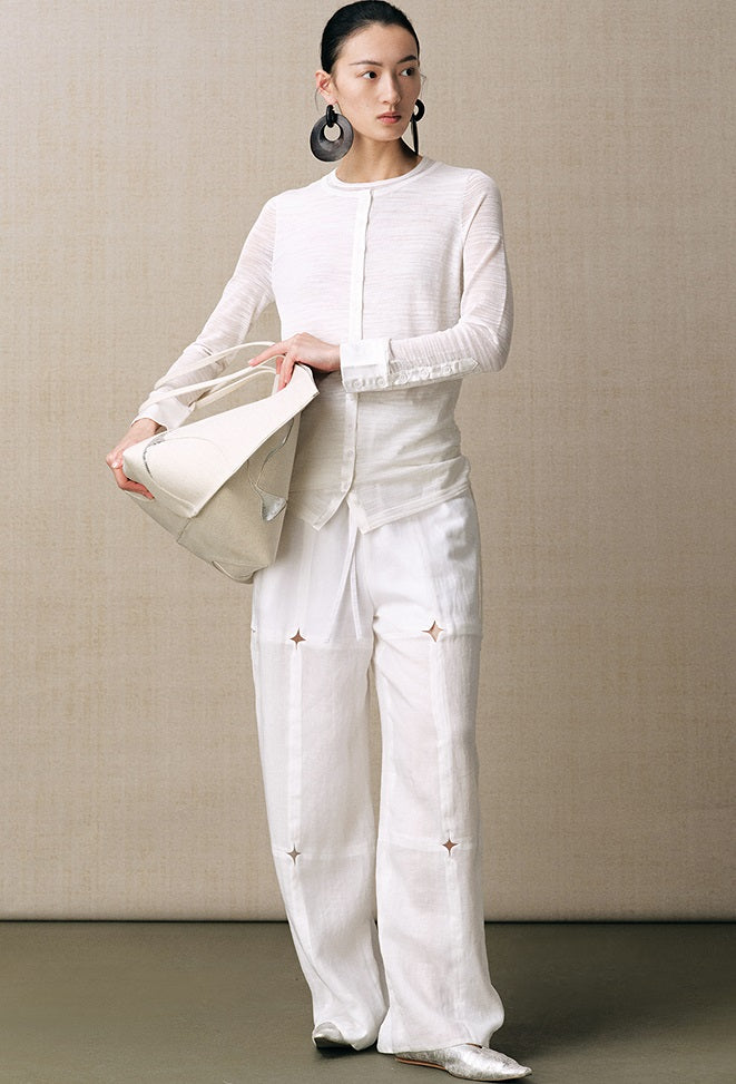 ZHUCHONGYUN new Chinese knitted long-sleeved top-CANSA.