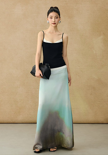 HECO Chinese Lace Edge Camisole Breathable Tencel Versatile Top - REACH.