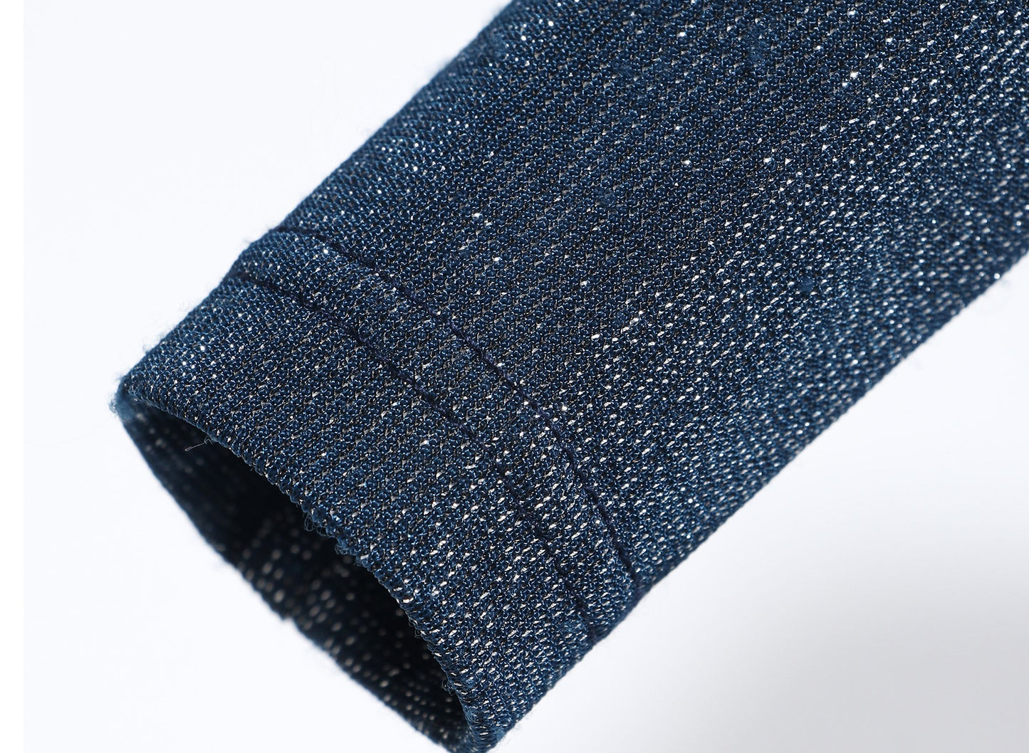 WANGXO | Filigree Knit Pleated Bat Sleeve Top -LUXA.