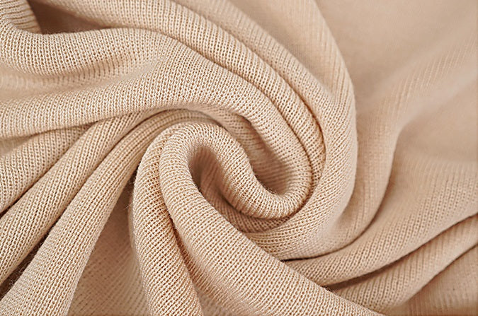 HECO Chinese style slightly transparent round neck knitted short sleeve T-shirt -BING.