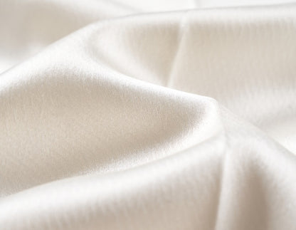 COMME MOI Lv Yan Designer Summer Acetate Satin Strappy White Tapered Pants -SUMMER.