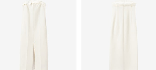 COMME MOI Lu Yan Designer's new women's wool flower camisole bandeau dress - DEAL.