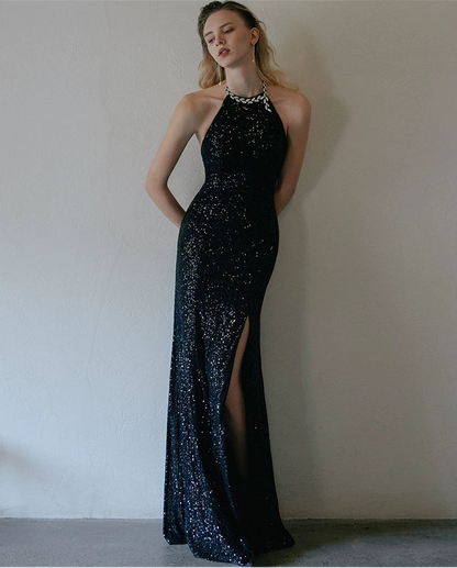 GOUDIN Evening light luxury bridal mermaid dress- NIMO.