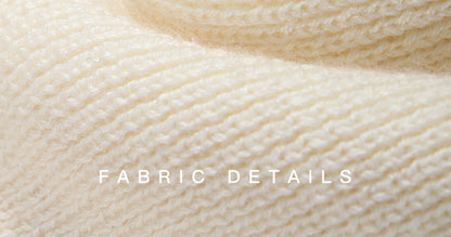 WANGXO | Luxurious Yak Wool Elegant Slim Knitwear Top-TARA.