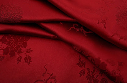 HECO Chinese acetate jacquard women's cool flesh covering elegant skirt - DATE.