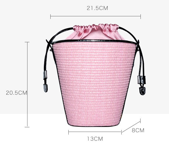 IUBALLET Chic Crossbody Woven Small Cone Bag - MEMPHIS.