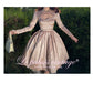 le palais vintage autumn and winter retro diamond pearlescent long-sleeved 1950 full skirt dress - Maggie