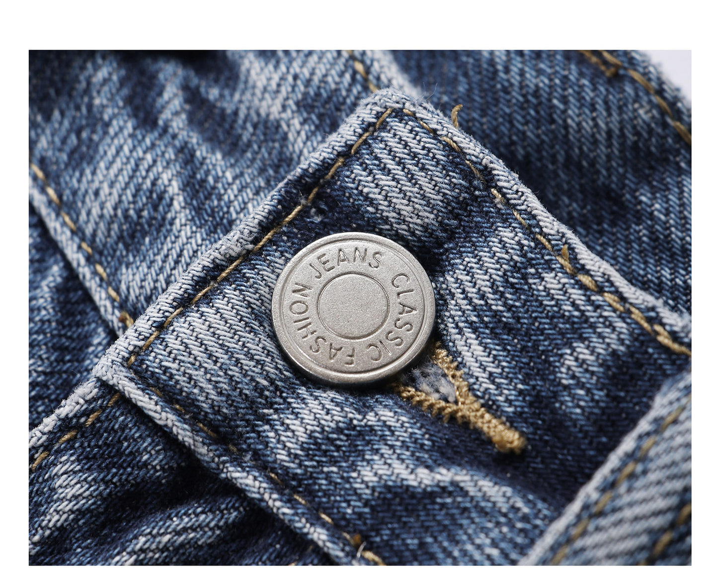 WANGXO |Micro A-Line High-Waisted Lightweight Denim Shorts with Vintage Finish -ZINA