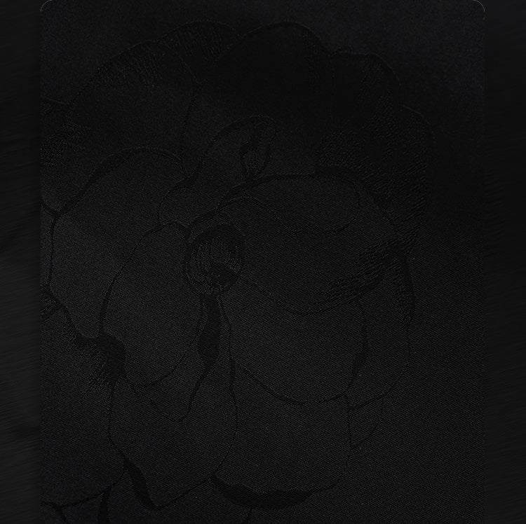 HECO Chinese Acetate V-Neck Waist Small Vest Top - ZEPH.