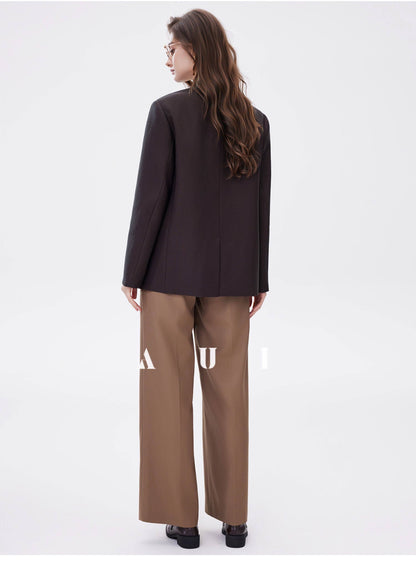 AUI Casual Blazer New High-end Temperament Suit Two-Piece Skirt - Hae-Won.