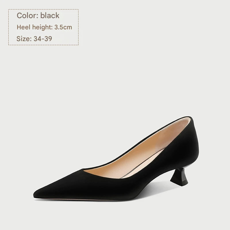 PJJUU classy high-end stiletto shoes - BLUE.