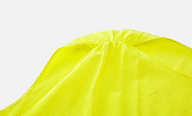 ZHUCHONGYUN asymmetrical sleeveless top with ruched drawstring detailing -XAD.