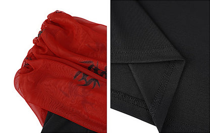 HECO Pleated One-Shoulder Bardot Temperament Midi Dress  - BELIEVE.