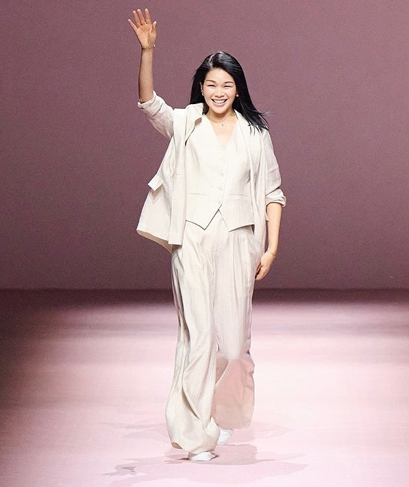 COMME MOI summer women's classic straight suit - PRIMI.