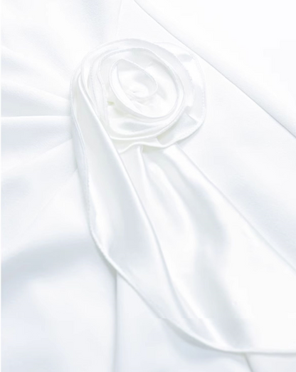 YES BY YESIR | Swaying Floral Pleated Short Sleeves Dress - FLORIANA.