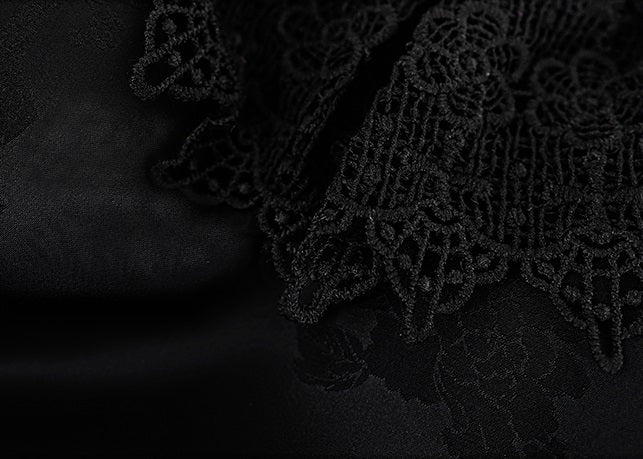 HECO Chinese High-end Acetate Lace Splicing Camisole - ZEPH.