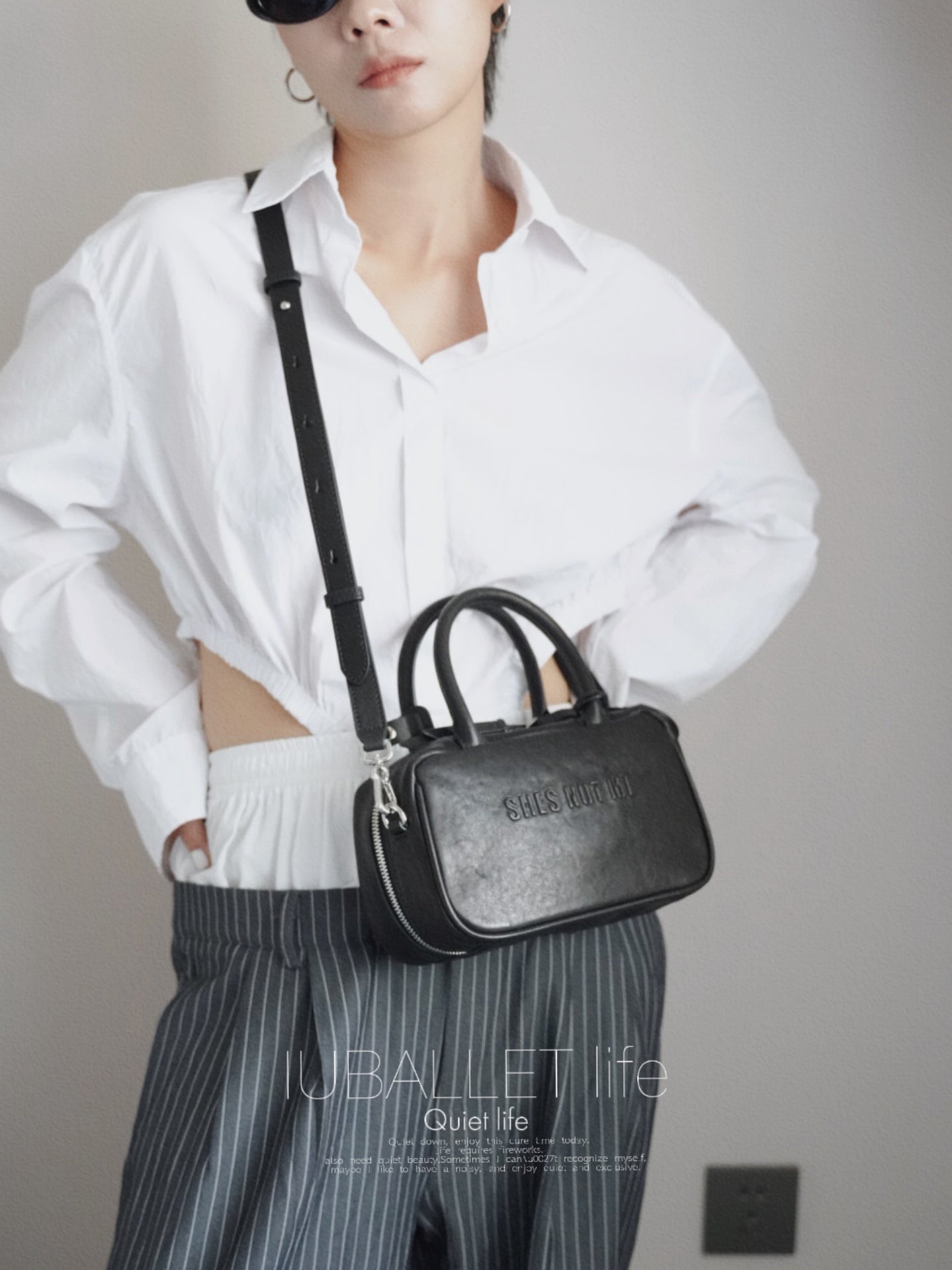 IUBALLET Vegetable-Tanned Leather Vintage Handbag - EARTH.