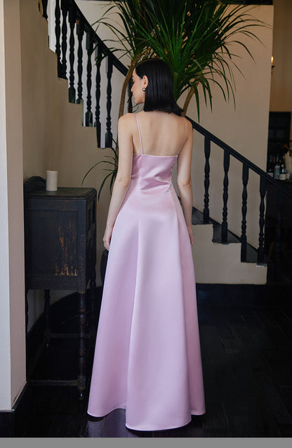 GOUDIN suspenders long high-end light luxury evening dresses -GIN.