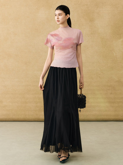 HECO Chinese Gradient Smudge T-Shirt - INIT.