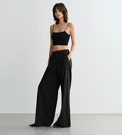 COMME MOI Lu Yan designer new women's clothing tight short pit strip camisole - REIGN.