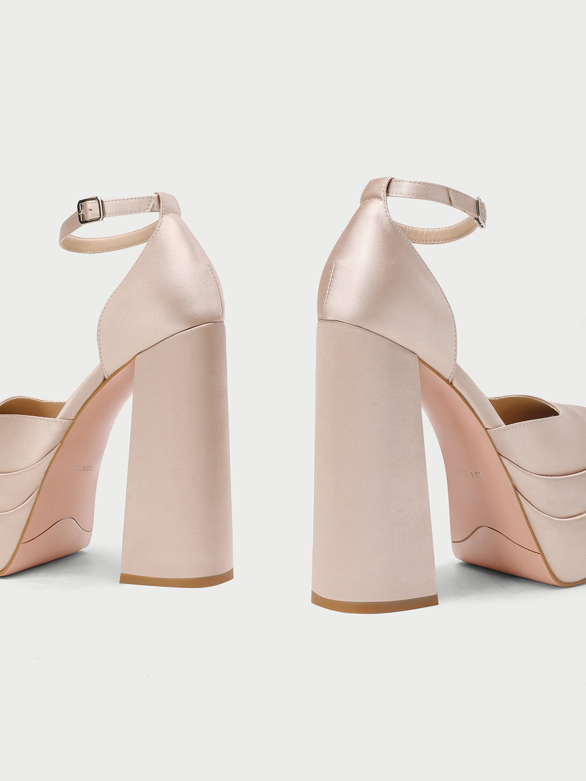 PJJUU women's new platform wedding shoes  - GUIDE