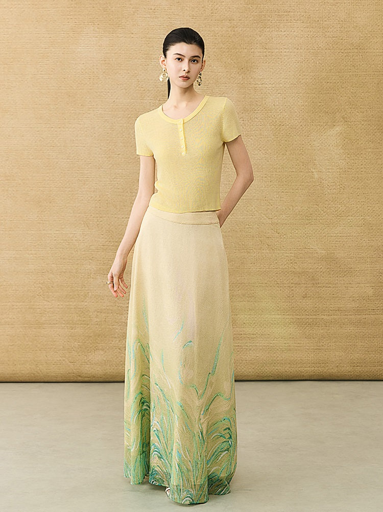 HECO Chinese Versatile Breathable Shoulder Short Sleeve T-Shirt - CEAS.