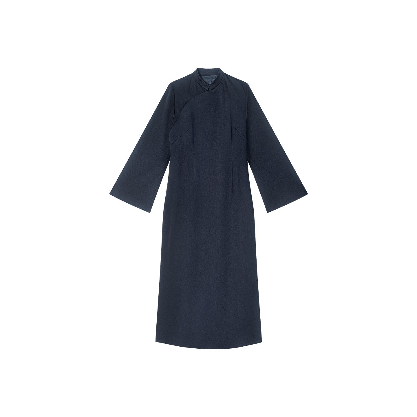 TUYUE Small Stand Collar Slanted Slim Suit Dress - DEBBY.